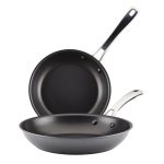 Rachel Ray 2-Piece Cook + Create Hard Anodized Nonstick Frying Pan Set
