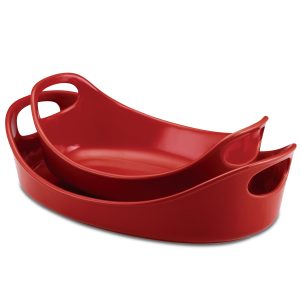Rachel Ray 1.25-Qt & 2.25-Qt. Oval Baker Set